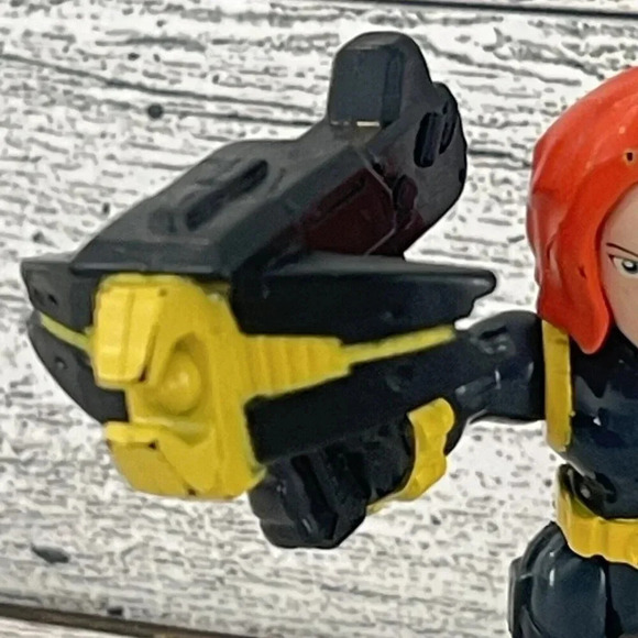 Playskool Marvel Super Hero Adventures BLACK WIDOW figure Avengers - Picture 4 of 9